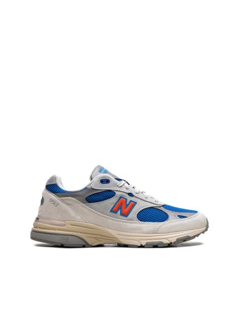 New Balance x Kith 993 "Knicks Pack "Home"" lace-up sneakers