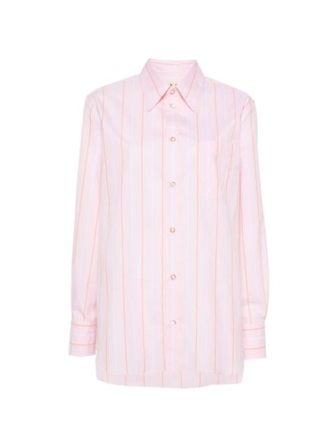 Marni striped poplin shirt