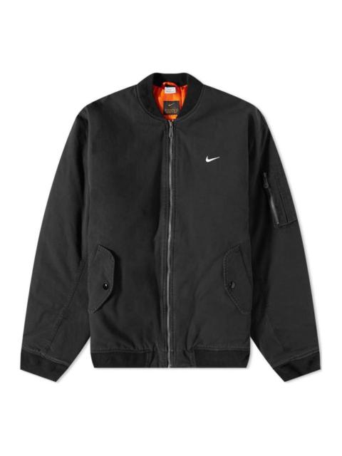 Nike Nike Life Woven Flight Jacket 'Black' DX0680-010