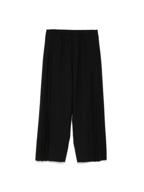UNDERCOVER pleated wide-leg trousers