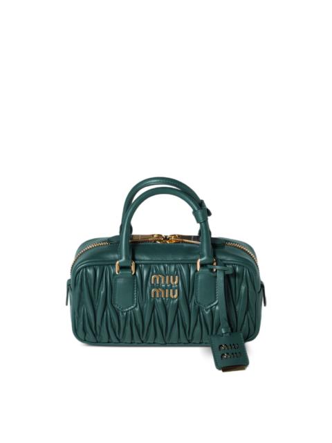 Miu Miu Arcadie matelassé nappa leather bag