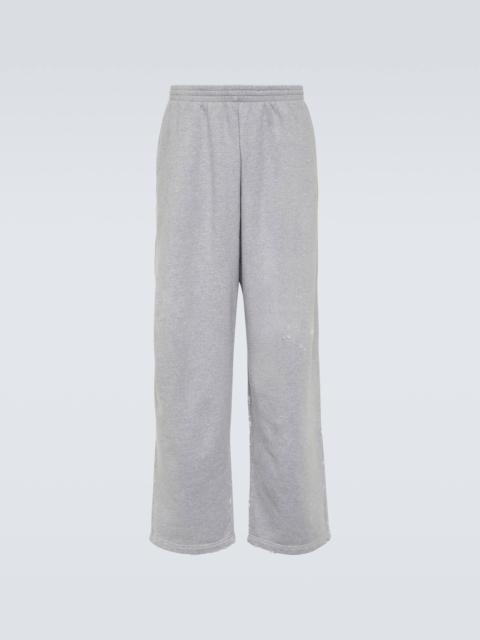 BALENCIAGA Cotton fleece sweatpants