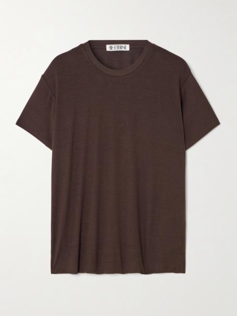 ÉTERNE Ribbed Jersey T-shirt