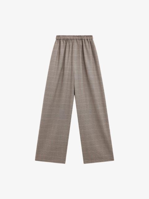 The Frankie Shop Baxter Houndstooth Track Pants - Beige