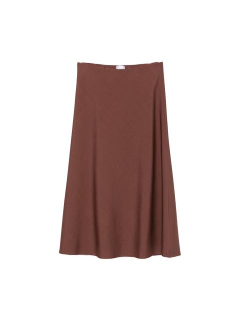 Brunello Cucinelli Wool blend midi skirt