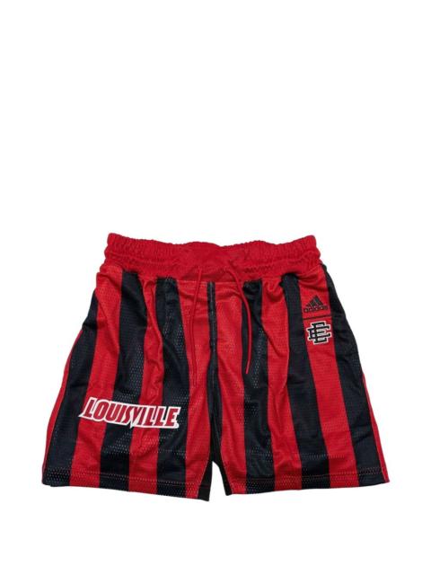 adidas x Eric Emanuel Louisville striped track shorts