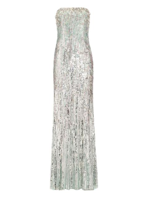 JENNY PACKHAM Honesty sequin-embellished maxi dress