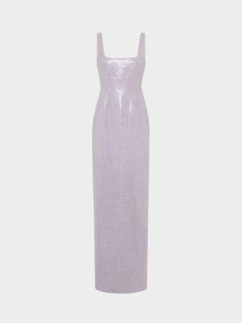 16ARLINGTON ELECTRA GOWN IN WOVEN SEQUIN