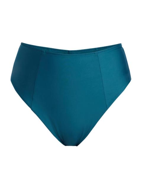 KIKI DE MONTPARNASSE Women's Echauffe High-Waisted Bikini Bottom - La Mer