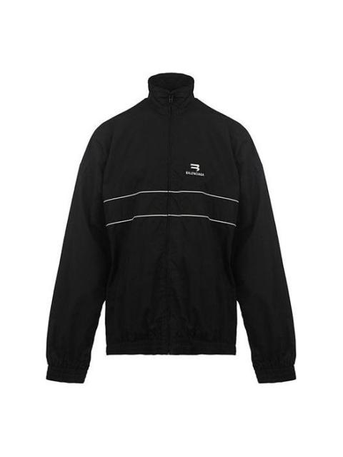 BALENCIAGA Balenciaga Sporty B Tracksuit Jacket 'Black' 681882TYB181000