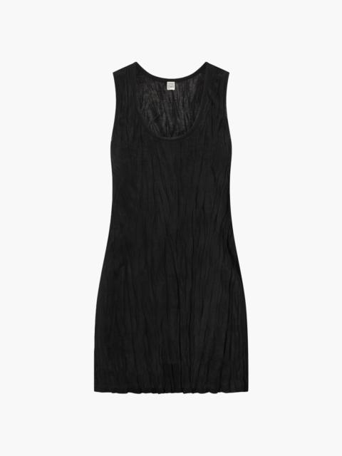 TOTEME CRINKLED COTTON TANK