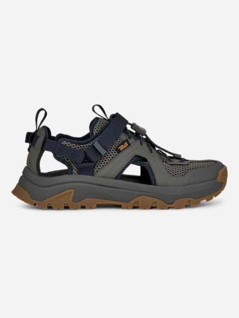 Teva Men's Hurricane XLT3 Closed-Toe Sandal in Dark Gull Grey