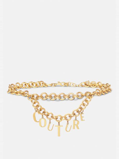 VERSACE JEANS COUTURE Charms Couture Chain Belt
