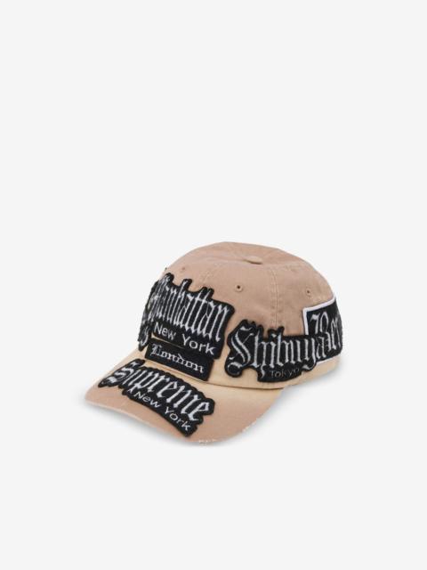 Supreme City Patches six-panel cap hat