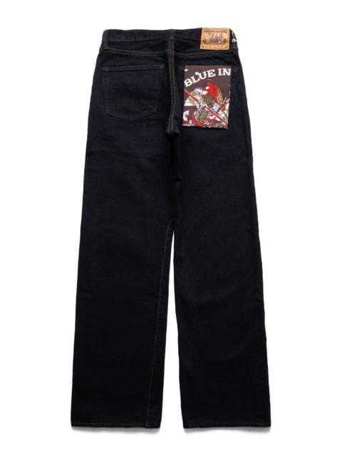 Samurai Jeans BS310XX-02 Super Wide Fit Blue in Green Exclusive