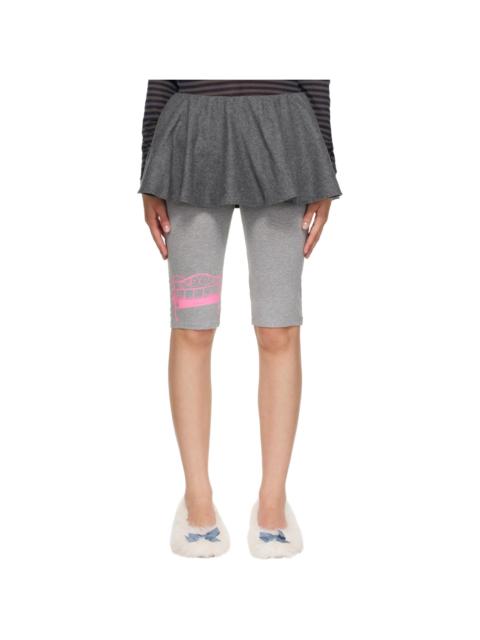 SANDY LIANG Gray Helio Skort