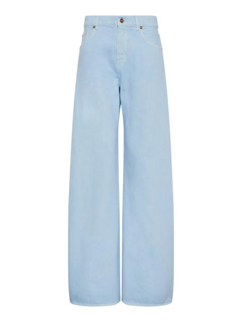 GABRIELA HEARST Amoret Barrel-Leg Jeans blue