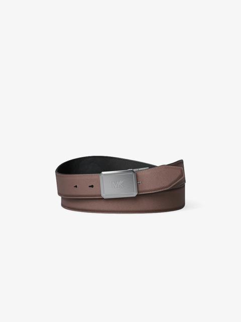 MICHAEL KORS Reversible Leather Belt