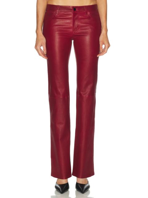 FRAME x Alexandra Leclerc The Leather Rouge Pant