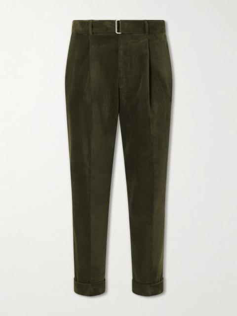 OFFICINE GÉNÉRALE Hugo Straight-Leg Cotton-Blend Corduroy Trousers