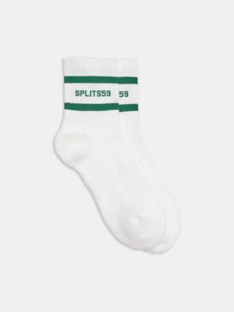 SPLITS59 Logo Stripe Quarter Socks