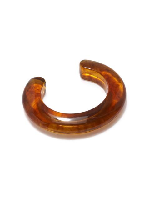 LIZZIE FORTUNATO Ridge Cuff In Tortoise brown