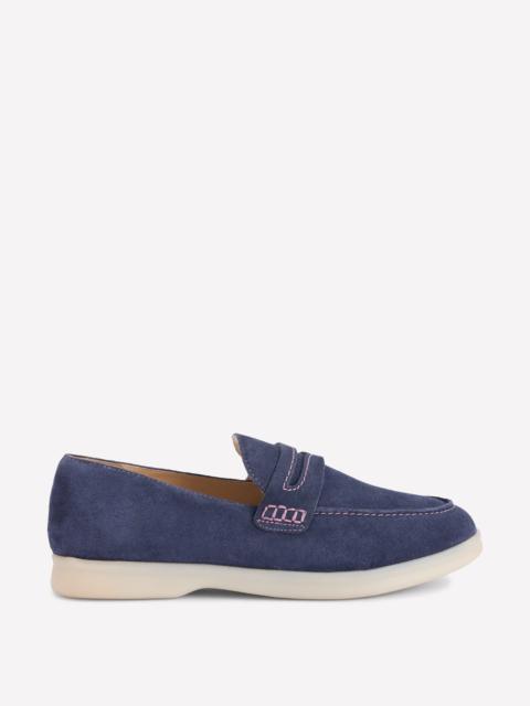 BODEN Easy soft loafers-Navy