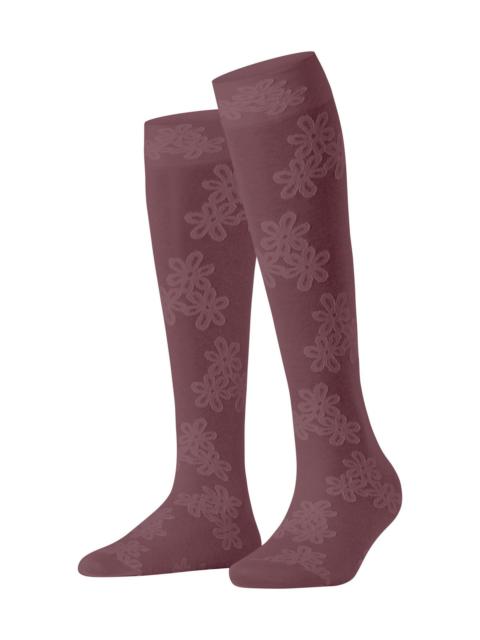 FALKE Ice Flower 40 DEN Women Knee-high socks
