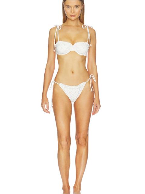 LoveShackFancy Lilabelle Bikini Set