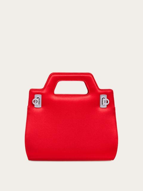 FERRAGAMO WANDA MINI BAG WITH NUANCED DETAILING