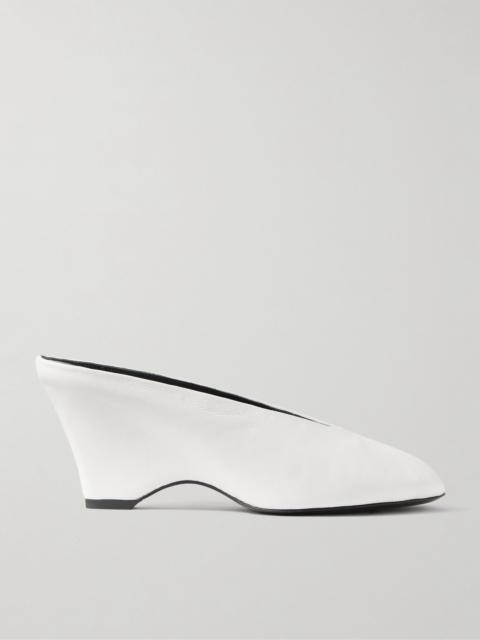 KHAITE Cloak Leather Mules
