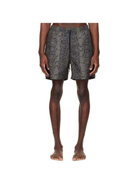 Carhartt WIP Green Slater Swim Shorts