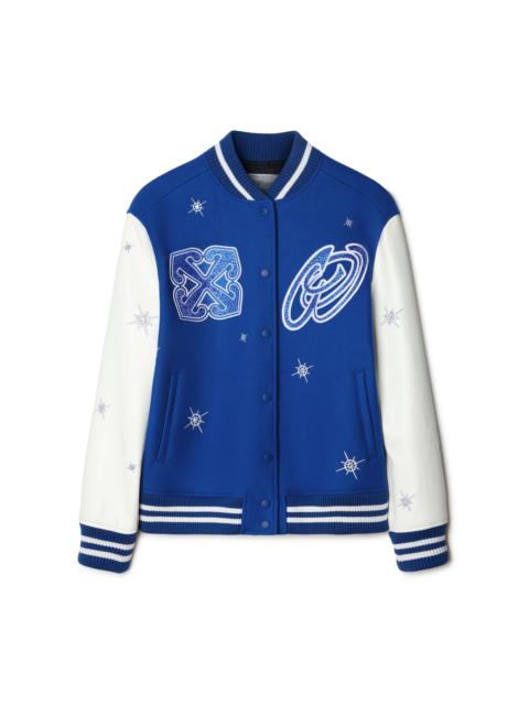 Off-White Wo Bling Stars Varsity