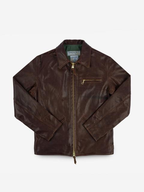 Iron Heart IHSB-SAV-BRN Iron Heart x Simmons Bilt Horsehide Savannah Jacket - Brown
