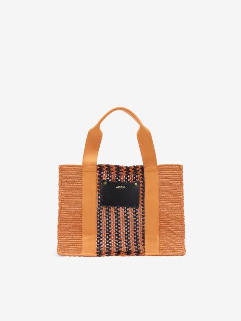 Isabel Marant ARUBA SMALL COTTON HAND CARRIED BAG