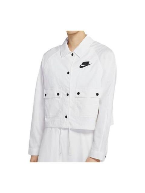 Nike (WMNS) Nike Sportswear Jacket White CV9032-100