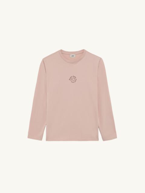 AUTRY UNISEX LOOP GRAPHIC LONG-SLEEVE TEE