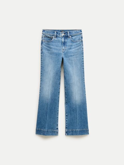 J.CREW Charley kickout cropped jean