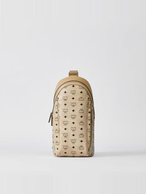 MCM Aren Sling Bag in Visetos