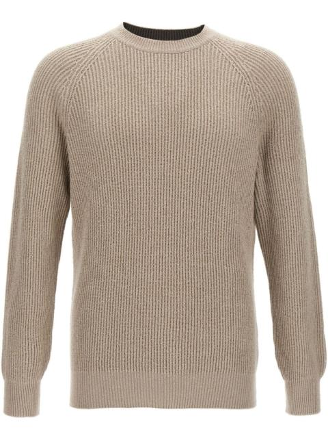 Brunello Cucinelli ribbed-knit cotton sweater