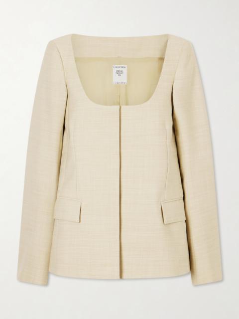 Calvin Klein Collection Camille Wool-twill Jacket