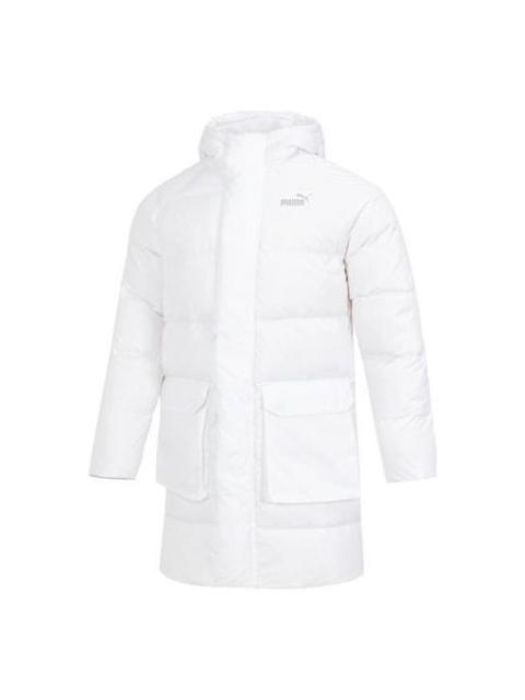 PUMA Das Long Down Jacket 'White' 674641-02