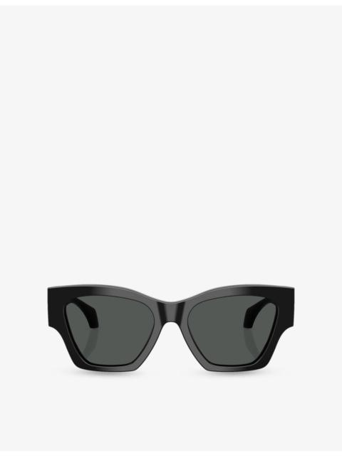 VERSACE VE4492U Square-Frame Acetate Sunglasses