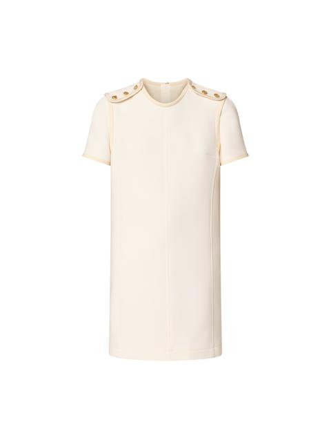 Louis Vuitton Apron Button Dress