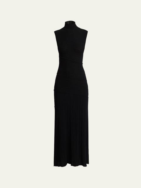 Proenza Schouler Federica Micropleated Knit Dress