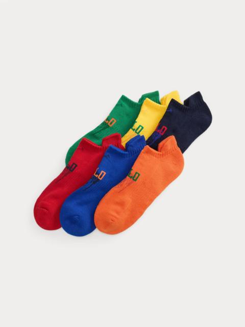 Polo Ralph Lauren Big Pony Low-Cut Athletic Sock 6-Pack