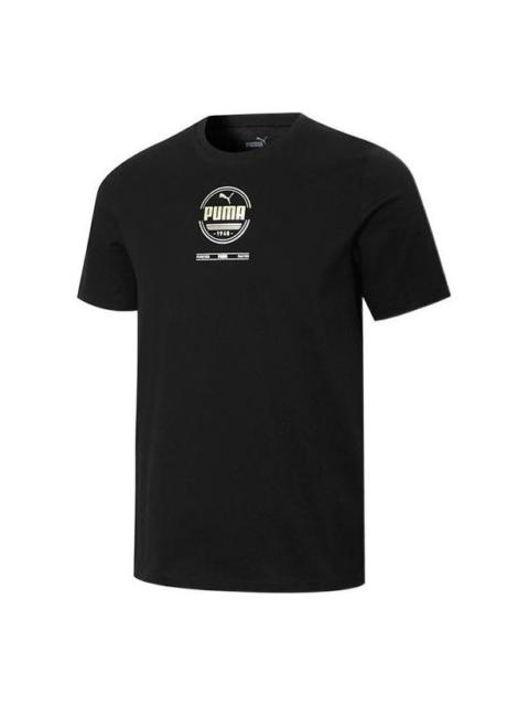 PUMA Foil Graphic Tee 'Black' 670878-01