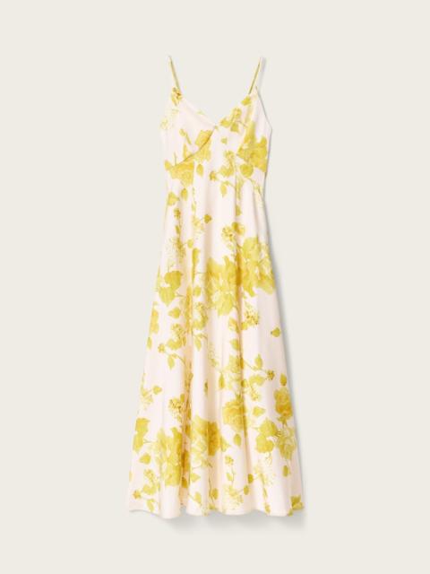 ALLSAINTS IRINA FLORAL SLIP DRESS