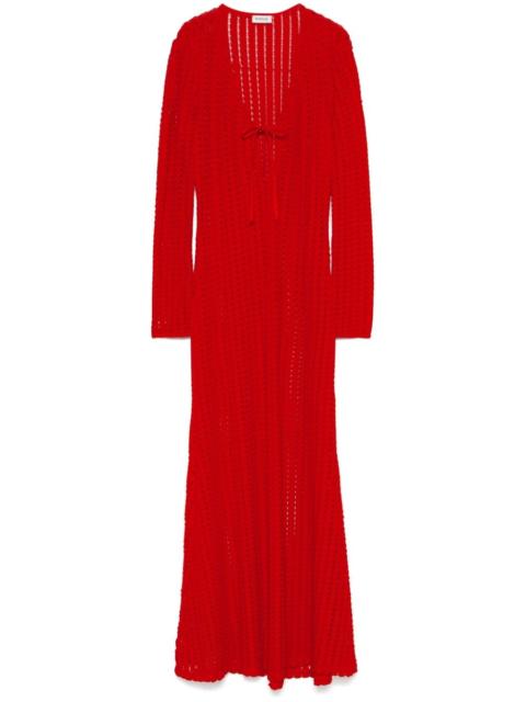 SIMKHAI crochet maxi dress