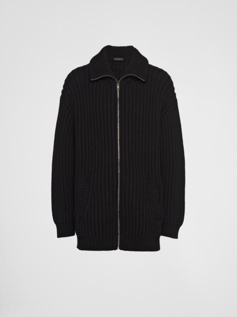 Prada Oversized cashmere cardigan
